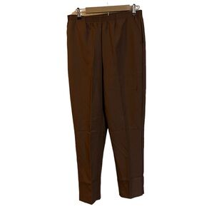 Blair Tan Brown Stretch Elastic Waist High Rise Pull On Pants